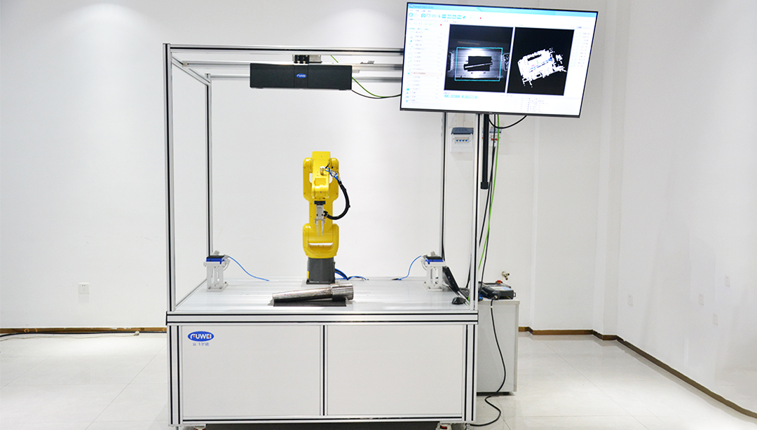 3D視覺引導活塞桿正反抓取,點云識別效果好 3D視覺引導活塞桿正反抓取,點云識別效果好